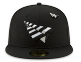 Paper Planes Fitted New Era 59Fifty Black Hat Cap