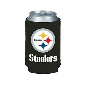 Pittsburgh Steelers 12oz Kolder Can Cooler Kaddy Holder - THE 4TH QUARTER