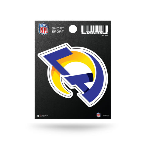 Los Angeles Rams Small Sticker Short Sport New Logo
