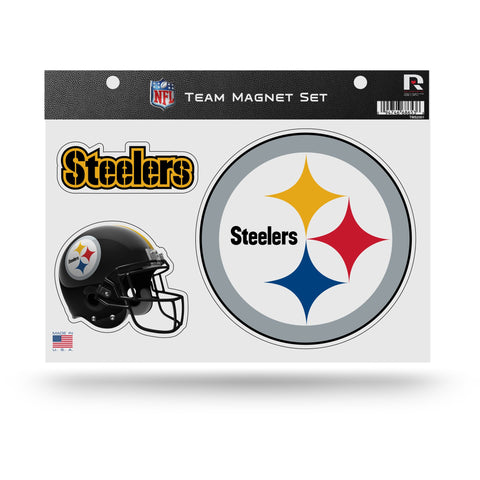 Pittsburgh Steelers 3 Piece Team Magnet Set
