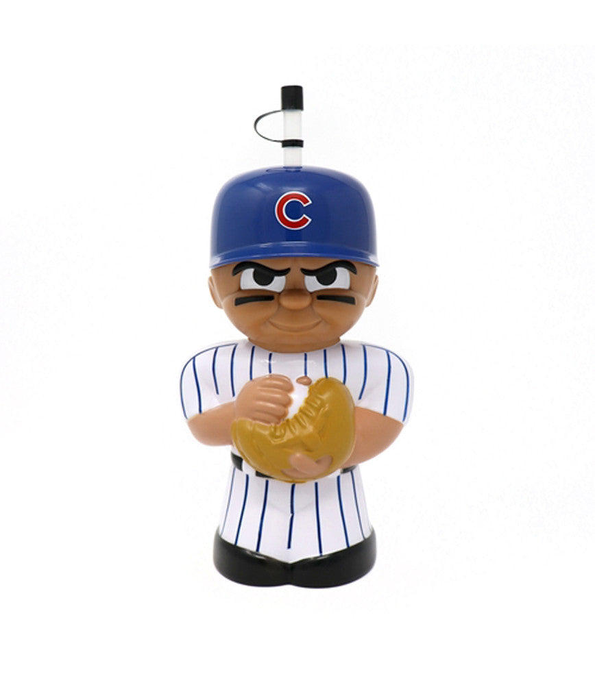 Chicago Cubs 16 oz. 3D Character Teenymates Big Sip Bottle Kids Cup - THE 4TH QUARTER