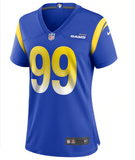 Los Angeles Rams Womens Jersey  #99 Aaron Donald Royal Game - THE 4TH QUARTER