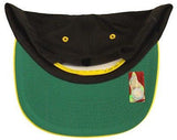 Southern Mississippi Golden Eagles Snapback Script Retro Cap Hat Black Yellow - THE 4TH QUARTER