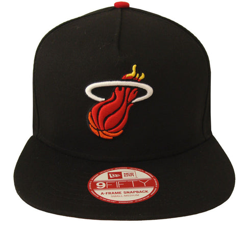 Miami Heat Snapback New Era Retro Flip Up Cap Hat - THE 4TH QUARTER