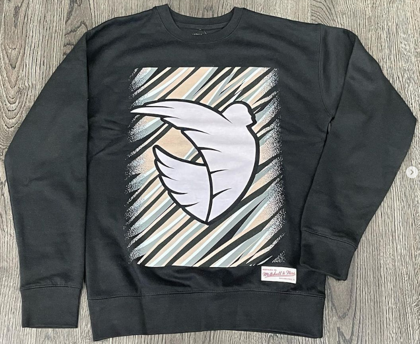 Angel City FC Mens Sweatshirt Mitchell & Ness Our Club Crew Neck Pullover - THE 4TH QUARTER