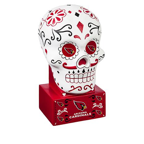 Arizona Cardinals Sugar Skull Statue - THE 4TH QUARTER