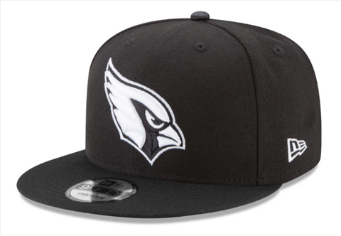 Arizona Cardinals Snapback New Era Team Basic Cap Hat Black White