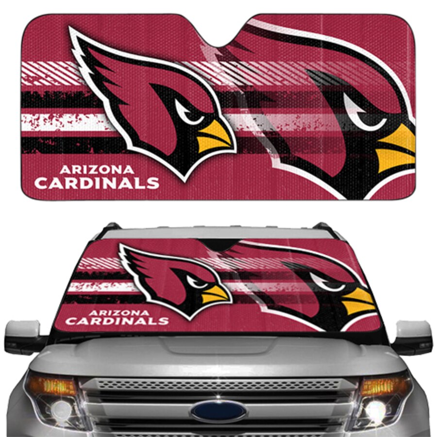 Arizona Cardinals Auto Sun Shade - THE 4TH QUARTER