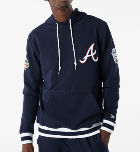 braves hooded sweatshirt