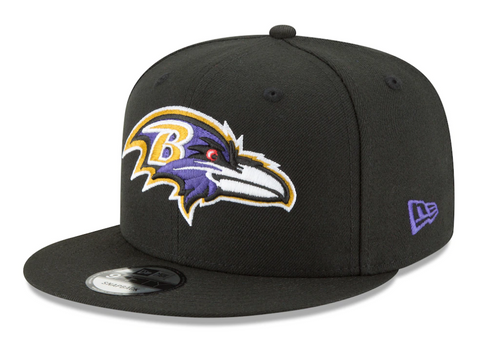 Baltimore Ravens Snapback New Era 9FIFTY Basic Black Hat Cap