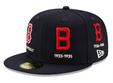 Boston Red Sox Fitted New Era 59Fifty Logo Evolution Cap Hat Blue
