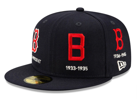 Gorra New Era Boston Red Sox Black On Black Mlb 59fifty Negra