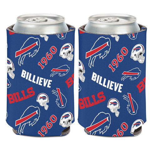 Buffalo Bills 12oz Scatterprint Can Cooler Kaddy Holder
