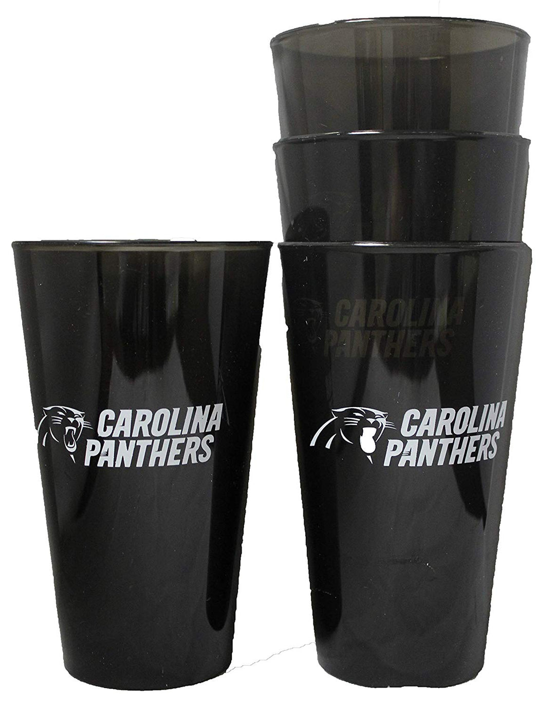Carolina Panthers 16oz Plastic Pint Set - THE 4TH QUARTER