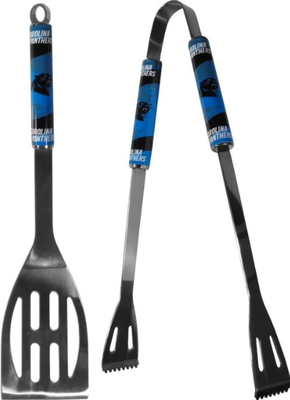 Carolina Panthers 2-Piece BBQ Grilling Utensil Set - THE 4TH QUARTER