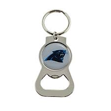 Carolina Panthers Key Chain Bottle Opener Key Ring