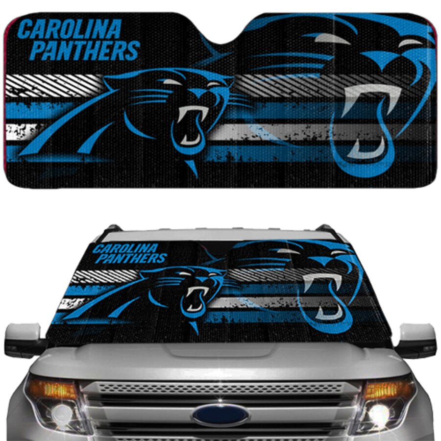 Carolina Panthers Auto Sun Shade - THE 4TH QUARTER