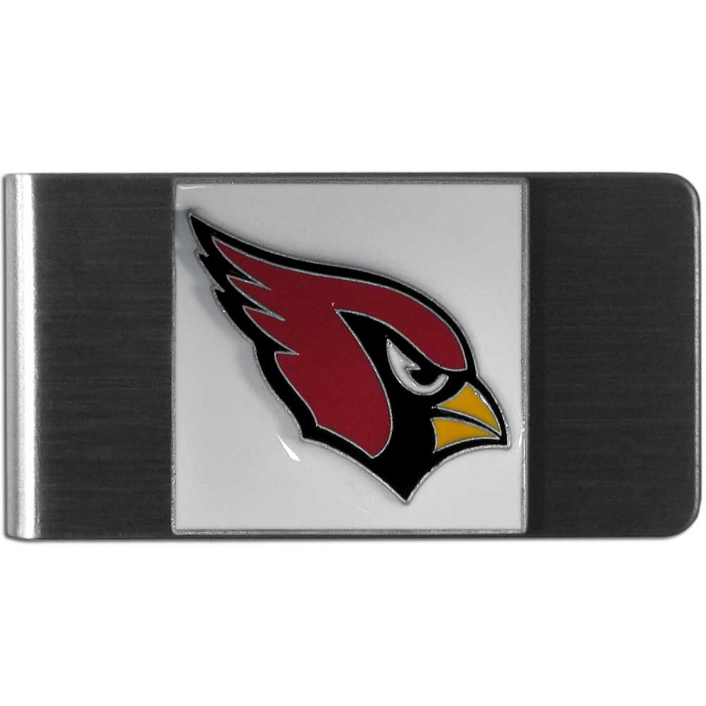 Arizona Cardinals Stainless Steel Money Clip - THE 4TH QUARTER