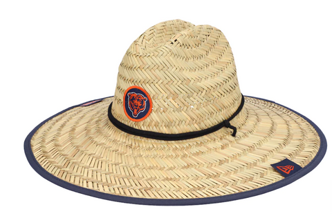Chicago Bears New Era Training Camp Official Straw Hat