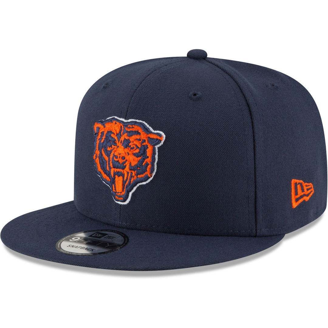 Chicago Bears Snapback New Era 9Fifty Basic Head Logo Adjustable Hat Cap