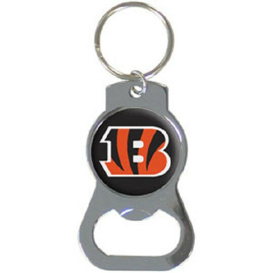 Cincinnati Bengals Key Chain Bottle Opener Key Ring - THE 4TH QUARTER