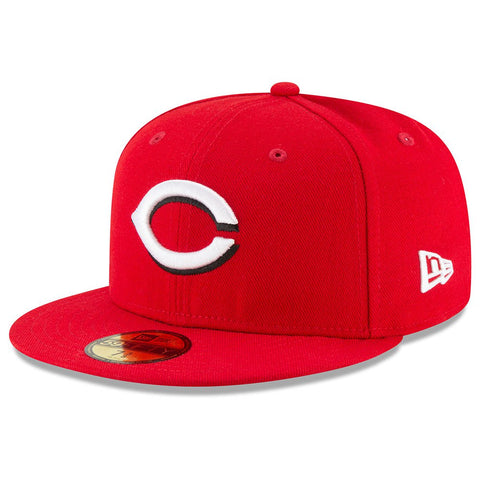 Cincinnati Reds Fitted New Era 59FIFTY On-Field Red Cap Hat