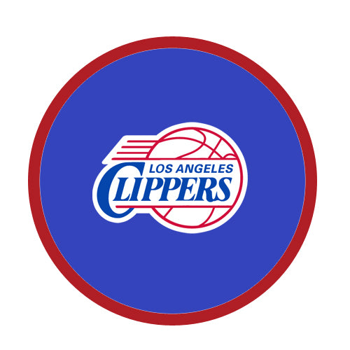 Los Angeles Clippers 4 Piece Vinyl Coasters Set - THE 4TH QUARTER