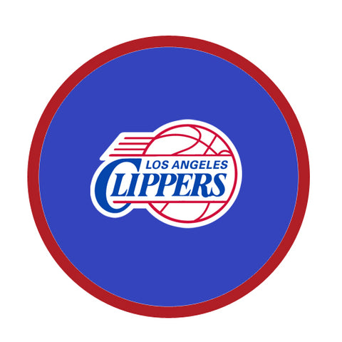 Los Angeles Clippers 4 Piece Vinyl Coasters Set