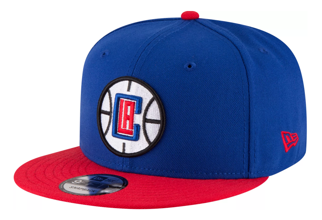 Los Angeles Clippers Snapback New Era 9Fifty Logo Cap Hat Blue Red - THE 4TH QUARTER
