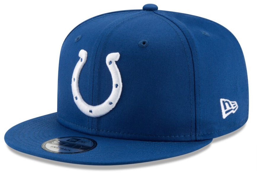 Indianapolis Colts Snapback New Era 9FIFTY Basic Blue Hat