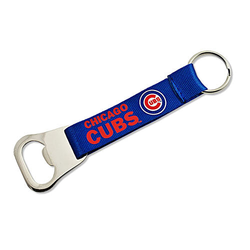 Chicago Cubs Key Chain Bottle Opener Lanyard - THE 4TH QUARTER