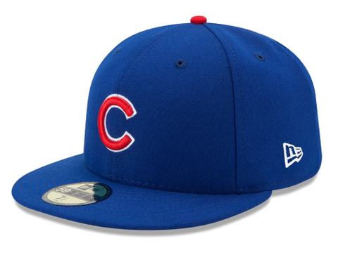 Chicago Cubs Kids Fitted New Era 59Fifty Basic Blue Cap Hat