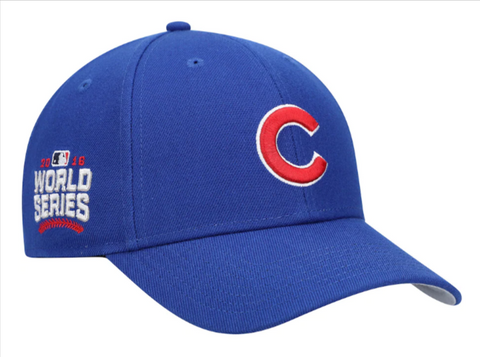 Chicago Cubs Velcro '47 Brand MVP 2016 World Series Adjustable Cap Hat