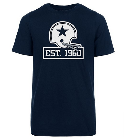 Dallas Cowboys Youth T-Shirt DCA Est. 1960 Tee Navy
