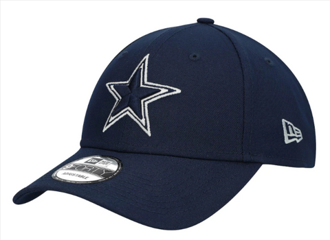 Dallas Cowboys Velcro New Era 9Forty Adjustable Logo Cap Hat Navy