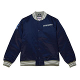 Dallas Cowboys Mens Jacket Mitchell & Ness Heavyweight Satin