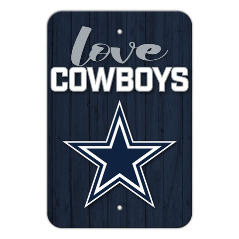 Dallas Cowboys LOVE Sign