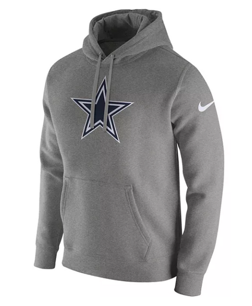 Dallas Cowboys Mens Sweatshirt Nike Therma Fleece Pullover Hoodie