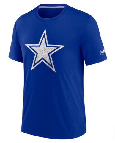 Dallas Cowboys Mens T-Shirt Nike Playback Logo Tee Royal