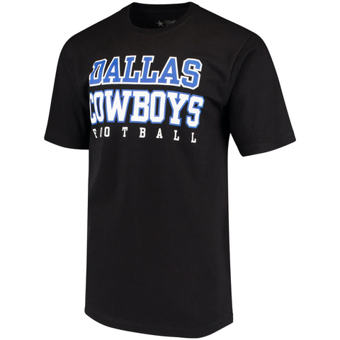 Dallas Cowboys Mens T-Shirt Practice Black
