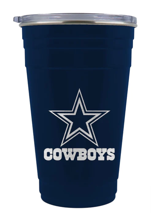 Dallas Cowboys 22 oz. TAILGATER Tumbler - THE 4TH QUARTER