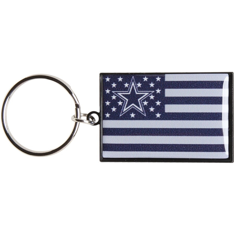 Dallas Cowboys Americana Flag Keychain - THE 4TH QUARTER