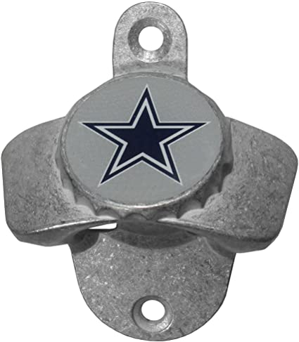 Dallas Cowboys Metal Wall Mount Bottle Opener - THE 4TH QUARTER