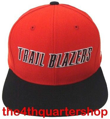 Portland Trail Blazers Snapback Retro Circa Cap Hat - THE 4TH QUARTER