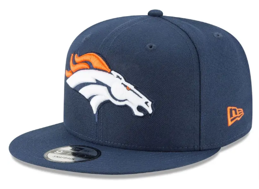 Denver Broncos Snapback New Era 9FIFTY Basic Navy Hat Cap
