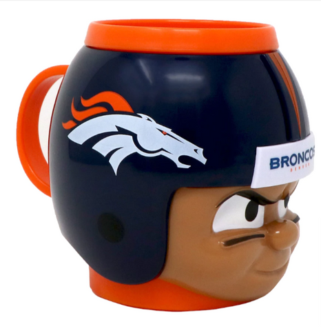 Denver Broncos Helmet Sip Souvenir Plastic Cup