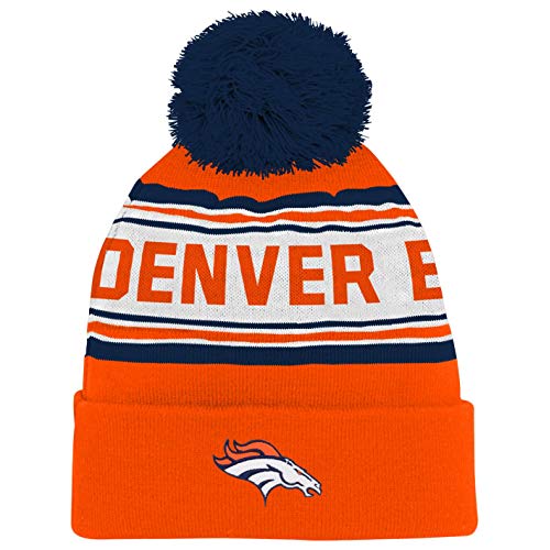 Denver Broncos Beanie NFL Kids (4-7) Pom Cuff Knit Hat