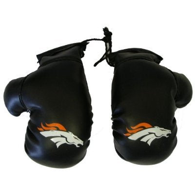 Denver Broncos Mini Boxing Gloves - THE 4TH QUARTER