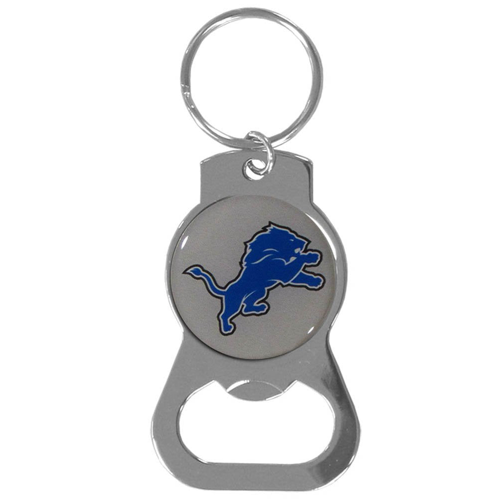 Detroit Lions Key Chain Bottle Opener Key Ring - THE 4TH QUARTER