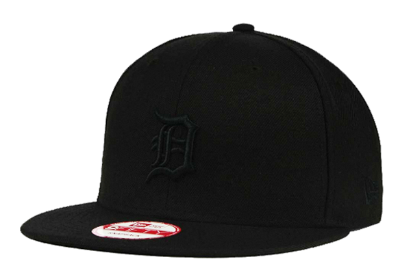 Detroit Tigers Snapback New Era 9Fifty Black on Black Cap Hat – THE 4TH  QUARTER